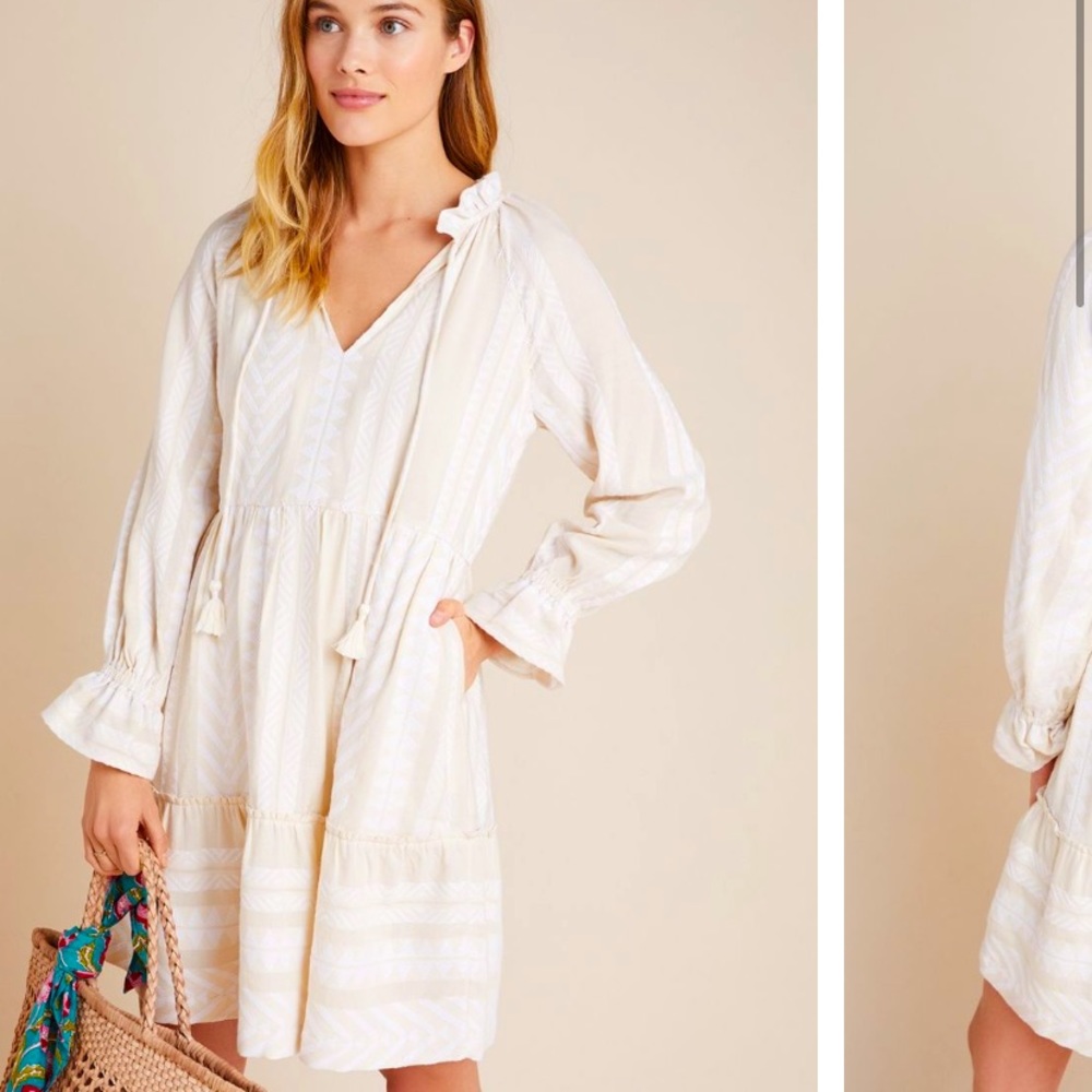 NWOT Anthropologie Maeve Dominique  Tunic Dress  MP